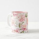 Search for pink peonies mugs Girly