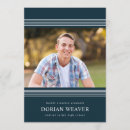 Search for classic graduation invitations Navy