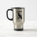 Search for for bird lovers travel mugs Raven