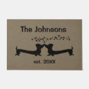 Search for dachshund doormats Doxie
