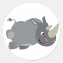 Search for cartoon rhino stickers Africa