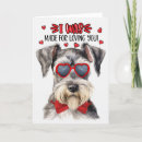 Search for schnauzer valentines day cards Dogs