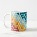 Search for mosaic mugs Hexagon pattern