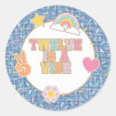 Search for twelve stickers Pink