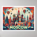 Search for moscow travel posters Vintage