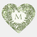 Search for foliage heart stickers Elegant