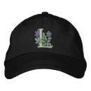 Search for flower monogram hats Initial