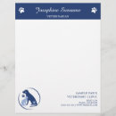 Search for dogs letterhead Veterinarian