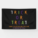 Search for trick or treat banners Typography