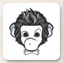 Search for chimpanzee monkey coasters Monkeys