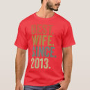 Search for 9th anniversary tshirts Amazing husband since