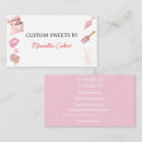 Search for home baker business cards Baking utensils