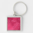 Search for pink heart pattern key rings Cute