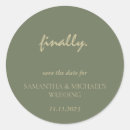 Search for save the dates stickers Minimal