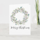 Search for leaf christmas cards Watercolor