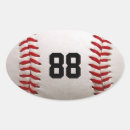 Search for baseball number stickers Player