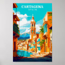 Search for vintage spain travel posters Illustration
