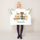 Search for bear deer blankets Forest animals