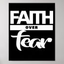 Search for faith over fear posters Christian