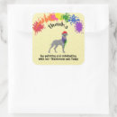 Search for rainbow art party stickers Thank you