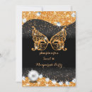 Search for sweet 16 masquerade Black and gold