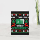 Search for spreadsheet cards Santa