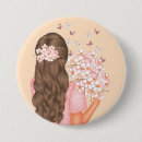 Search for flower monogram badges Flower girl