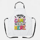 Search for video game aprons Funny
