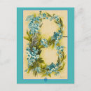 Search for blue letters postcards Alphabet