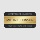 Search for golden name tags Professional