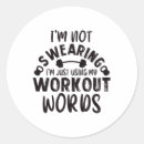 Search for funny weightlifting stickers Hardcore training