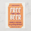 Search for beer save the dates Modern