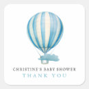 Search for watercolor hot air balloon stickers Blue