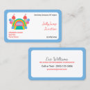 Search for bounce house business cards Bouncing rentals