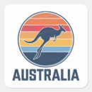 Search for australian animals stickers Kangaroo