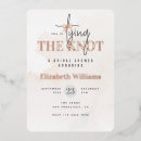 Search for rose gold foil bridal shower invitations Chic
