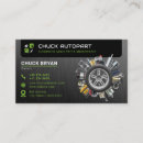 Search for automotive parts business cards Professional