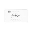 Search for family last name return address labels Script