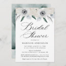 Search for anemone bridal shower invitations Botanical