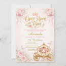 Search for fairytale sweet 16 invitations Once upon a time