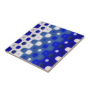 Search for blue geometric pattern tiles White