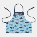 Search for funny shark aprons Sharks