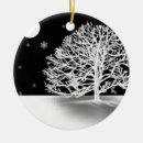 Search for silent night christmas tree decorations Black