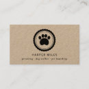 Search for paw print business cards Professional