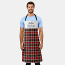 Search for red tartan plaid aprons Kilt