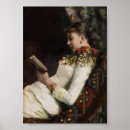 Search for vintage woman reading posters Lady