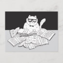 Search for book nerd postcards Glasses