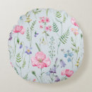 Search for blue flower cushions Watercolor