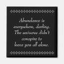 Search for abundance magnets Quote