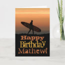 Search for surfboard birthday cards Surfer